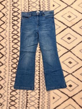 sofia by sofia vergara Mid-Rise Blue Flare Jeans